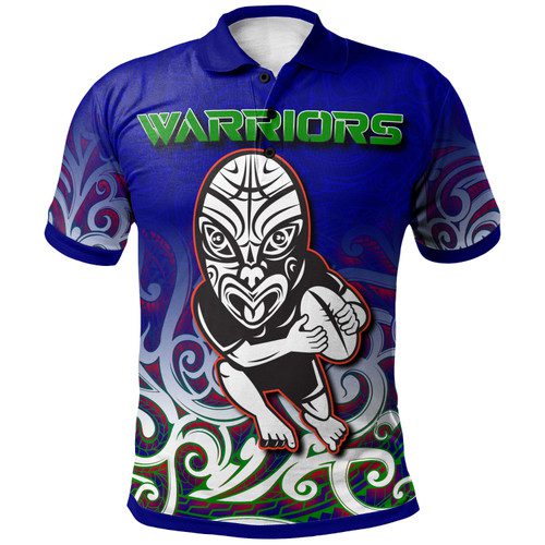New Zealand Warriors Polo Shirt - Custom New Zealand Warriors Maori Polo Shirt