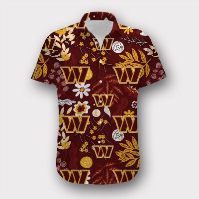 NFL Washington Commanders Aloha Version Hawaiian Shirt