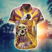 Washington Redskins Nfl Baby Yoda Hawaiian Shirt Shorts 1.jpg - demo10