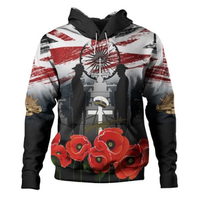 Australia Navy Force Anzac Day Custom Hoodie - We Thank You For Our Freedom Hoodie