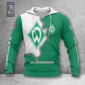SV Werder Bremen Green Pullover Hoodie