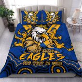 West Coast Eagles Bedding Set Ripped Legacy Of The Game