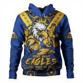 West Coast Eagles Hoodie Ripped Legacy of the Game