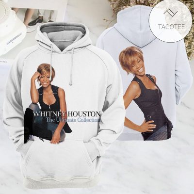 Whitney Houston The Ultimate Collection Album Pullover Hoodie