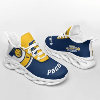 NBA Indiana Pacers Blue Gold Max Soul Shoes