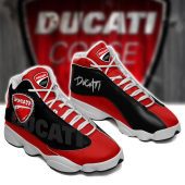Ducati Red Black Air Jordan 13 Shoes