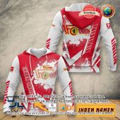 1. FC Union Berlin Red White Pullover Hoodie