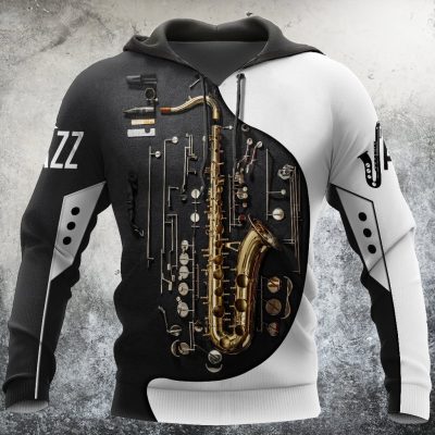 Music Lover - Saxophone Pullover Hoodie