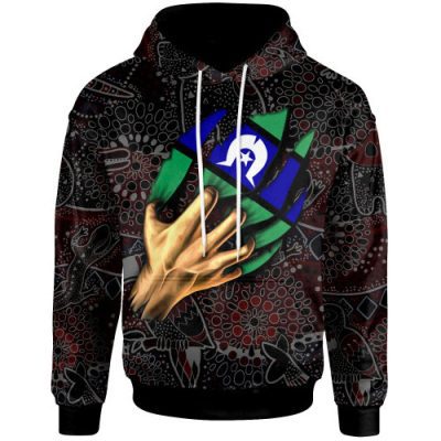 Australia Torres Strait Islands Inspired Hoodie - Torres Strait Blood In Me