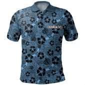 Cockroach Sport Polo Shirt - Scream With Tropical Patterns