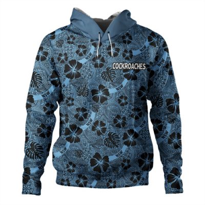 Cockroach Sport Hoodie - Scream With Tropical Patterns