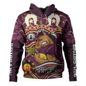 Brisbane Broncos Naidoc Week Hoodie - Aboriginal Inspired For Our Elders NAIDOC Week 2023