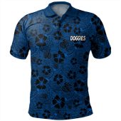 Canterbury-Bankstown Bulldogs Polo Shirt - Scream With Tropical Patterns