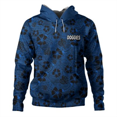 Canterbury-Bankstown Bulldogs Hoodie - Scream With Tropical Patterns