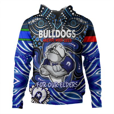 Canterbury-Bankstown Bulldogs Naidoc Week Hoodie - Aboriginal For Our Elder NAIDOC Week 2023