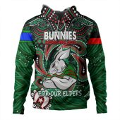 South Sydney Rabbitohs Hoodie - Aboriginal For Our Elder NAIDOC Week 2023