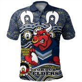 North Queensland Cowboys Naidoc Polo Shirt - Aboriginal For Our Elder NAIDOC Week 2023