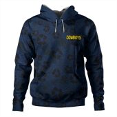 North Queensland Cowboys Hoodie - Scream With Tropical Patterns