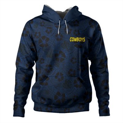 North Queensland Cowboys Hoodie - Scream With Tropical Patterns