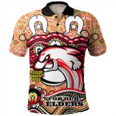 Redcliffe Dolphins Naidoc Week Polo Shirt - Aboriginal For Our Elder NAIDOC Week 2023