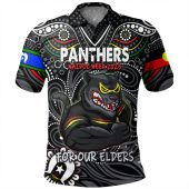 Penrith Panthers Naidoc Week Polo Shirt - Aboriginal For Our Elder NAIDOC Week 2023