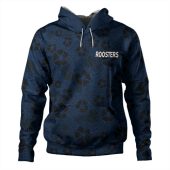 Sydney Roosters Hoodie - Scream With Tropical Patterns