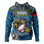 Gold Coast Titans Naidoc Week Hoodie - Aboriginal For Our Elder NAIDOC Week 2023