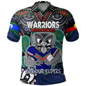 New Zealand Warriors Naidoc Week Polo Shirt - Aboriginal For Our Elder NAIDOC Week 2023