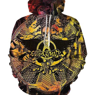 Aerosmith Fan Art Pullover Hoodie