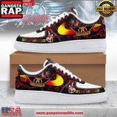 Aerosmith Devil?s Got A New Disguise Limited Edition Air Force 1 Sneakers Shoes