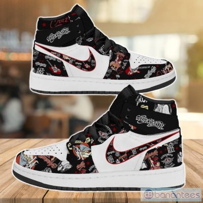Aerosmith New Style Air Jordan 1 High Sneakers
