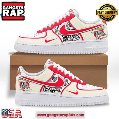 Aerosmith Sweet Emotion Limited Edition Air Force 1 Running Sneakers Shoes