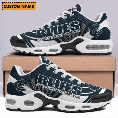 AFL Carlton Blues Custom Name Fan Edition Air Max Plus Shoes