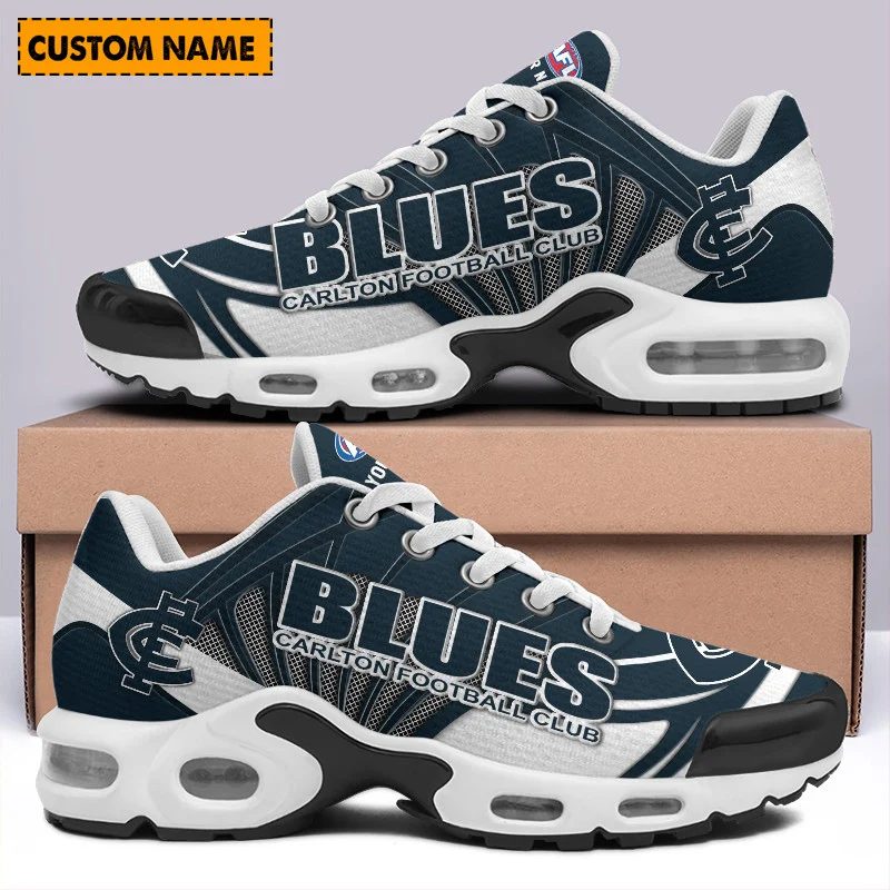 AFL Carlton Blues Custom Name Fan Edition Air Max Plus Shoes AFL Carlton Blues Custom Name Fan Edition Air Max Plus Shoes