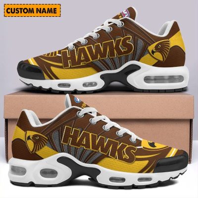 AFL Hawthorn Hawks Custom Name Fan Edition Air Max Plus Shoes