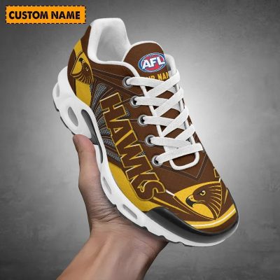 AFL Hawthorn Hawks Custom Name Fan Edition Air Max Plus Shoes