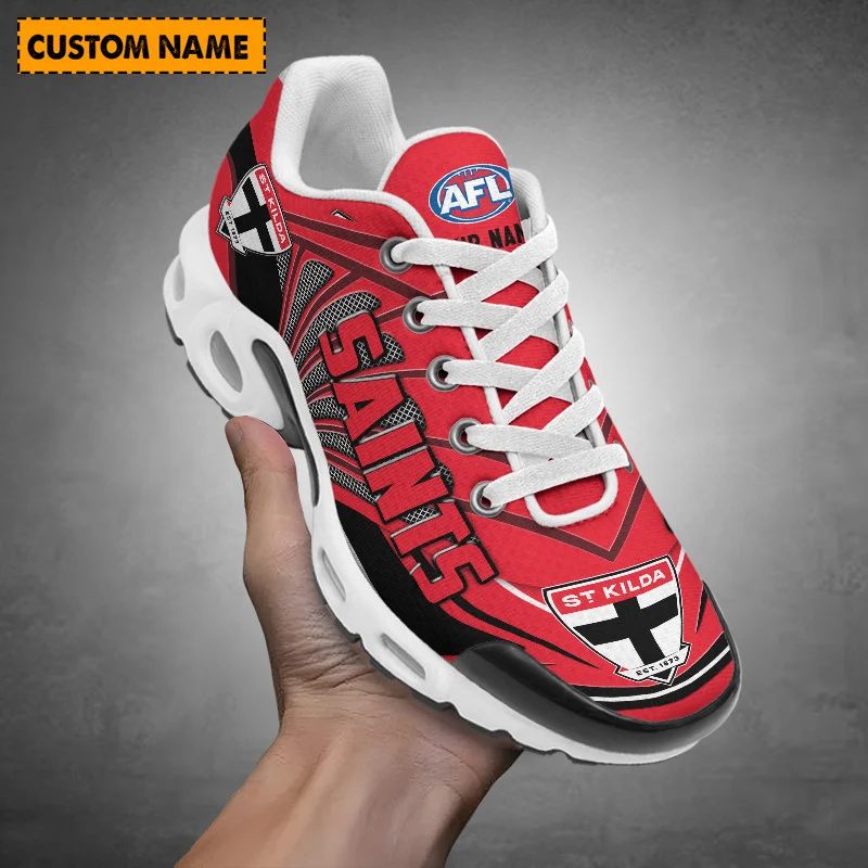 AFL St Kilda Saints Custom Name Fan Edition Air Max Plus Shoes AFL St Kilda Saints Custom Name Fan Edition Air Max Plus Shoes
