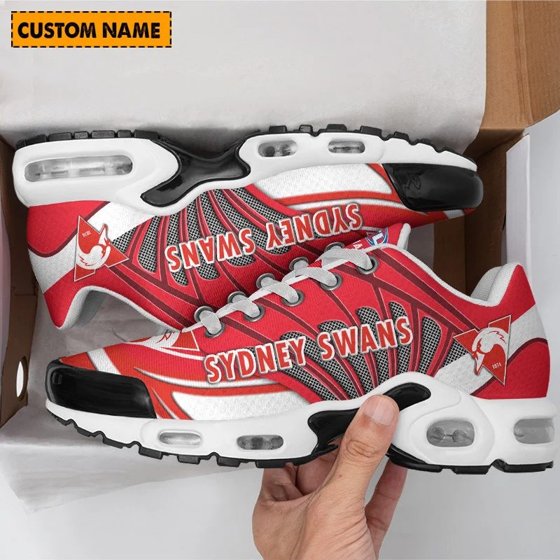 AFL Sydney Swans Custom Name Fan Edition Air Max Plus Shoes AFL Sydney Swans Custom Name Fan Edition Air Max Plus Shoes