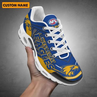 AFL West Coast Eagles Custom Name Fan Edition Air Max Plus Shoes