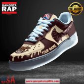 AHL Hershey Bears Custom Name Air Force 1 Running Sneakers Shoes
