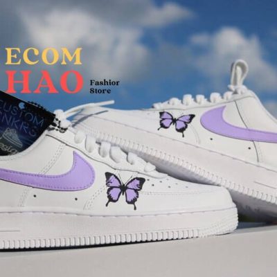 Air Force 1 Butterfly Edition Streetwear Sneakers