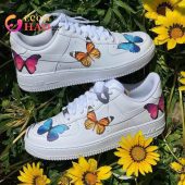 Air Force 1 Custom Low Pink Blue Orange She Has Grown Up Know - demo10