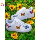 Air Force 1 Custom Low Pink Blue Orange You Look So Healthy And Fit - demo10