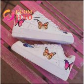 Air Force 1 Custom Low Pink Blue Orange You Look So Healthy And Fit - demo10