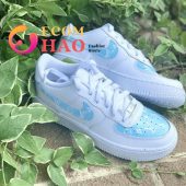 Air Force 1 Personalizado Baby Blue Louis You Look So Healthy And Fit - demo10