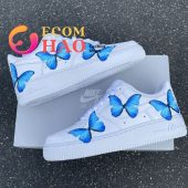 Air Force 1 Personalizado Mariposa Azul Nice Place And Nice Picture - demo10