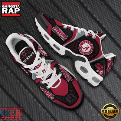 NFL Custom Name Alabama Crimson Tide Max Plus Shoes - Running Sneakers