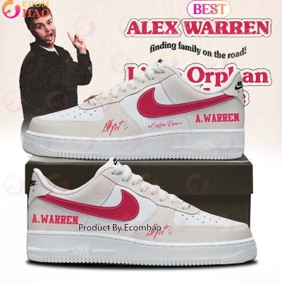 Alex Warren Little Orphan Alex Tour 2026 Custom Name Air Force 1