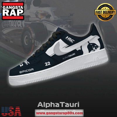 AlphaTauri Formula 1 Air Force 1 Running Sneakers Shoes