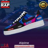 Alpine Formula 1 Limited Edition Air Force 1 Running Sneakers Shoes